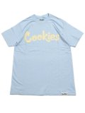 COOKIES CLOTHING ORIGINAL LOGO TEE SKY BLUE/CREAM