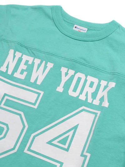 画像3: 【KIDS】CHAMPION KIDS FOOTBALL TEE-LT BLUE GREEN