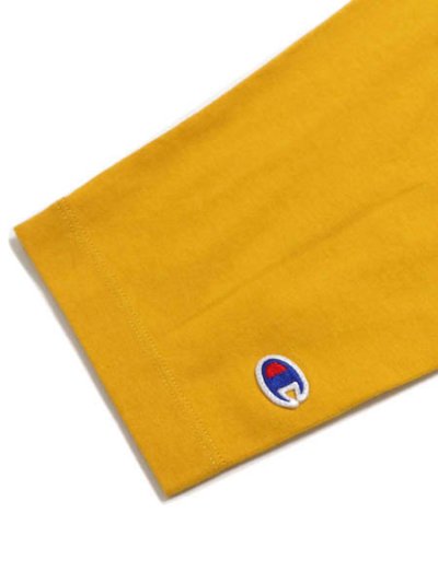 画像6: CHAMPION 3/4 SLEEVE FOOTBALL TEE-YELLOW