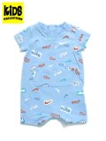 【KIDS】NIKE BABY E1D1 S/S SHORT COVER-PSYCHIC BLUE