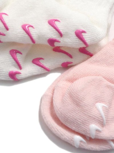 画像4: 【KIDS】NIKE BABY 3PK GIRLS FLORAL SOCK-SAIL