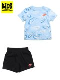 【KIDS】NIKE TD B NSW ON THE MOVE SET-BLACK