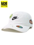 【KIDS】NIKE KIDS PATCH TOSS CLUB CAP-WHITE