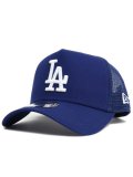 NEW ERA 9FORTY A-FRAME TRUCKER DODGERS D.RYL/WH