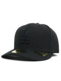 NEW ERA PC 59FIFTY LA DODGERS BLACK/BLACK
