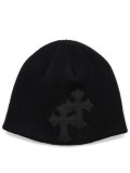 ADVANCE CROSS SHORT BEANIE BLACK