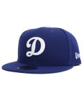 NEW ERA 9FIFTY LA DODGERS D LOGO DK ROYAL/WHITE