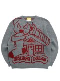 【送料無料】WHIMSY SOCKS LOLAS BLOOD SWEATER GREY