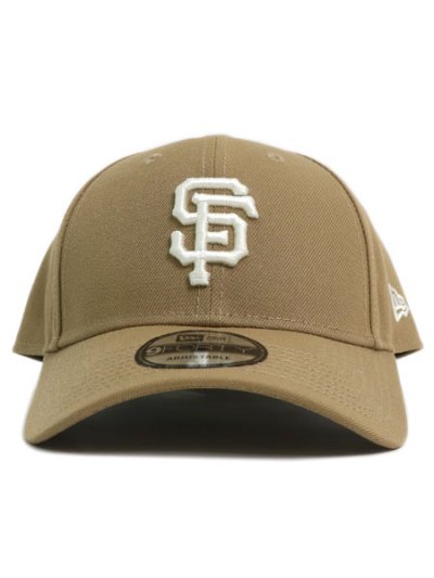 画像2: NEW ERA 9FORTY WOVEN LABEL GIANTS KHAKI