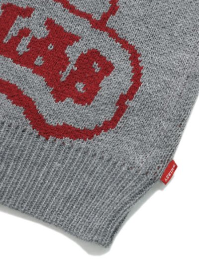 画像4: 【SALE】【送料無料】WHIMSY SOCKS LOLAS BLOOD SWEATER GREY