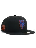 NEW ERA 59FIFTY THE MET METS BLACK