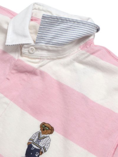 画像5: 【SALE】【送料無料】POLO RALPH LAUREN HERITAGE ICON BEAR RUGBY SHIRT