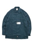 DICKIES L/S WORK SHIRT-AIRFORCE BLUE