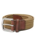 【送料無料】POLO RALPH LAUREN 34MM BRAIDED FABRIC STRETCH BELT