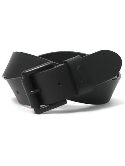 画像1: 【送料無料】POLO RALPH LAUREN LEATHER BELT BLACK/BLACK