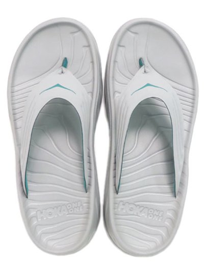 画像1: HOKA ORA RECOVERY FLIP STELLAR GREY/OCEANIC