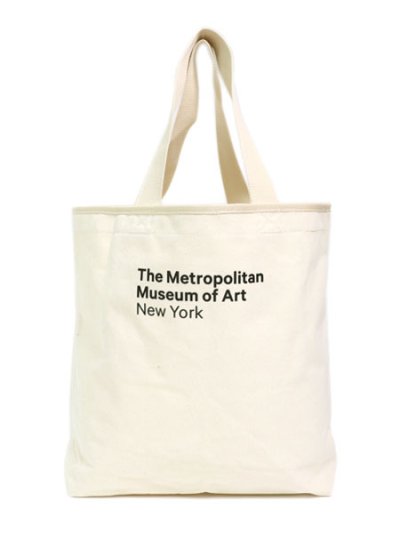 画像2: NEW ERA 14L THE MET CANVAS TOTE BAG-IVORY