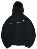 【送料無料】NIKE CLUB ATHLETE HOOD JACKET-BLACK/WHITE