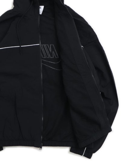 画像6: 【送料無料】NIKE CLUB ATHLETE HOOD JACKET-BLACK/WHITE