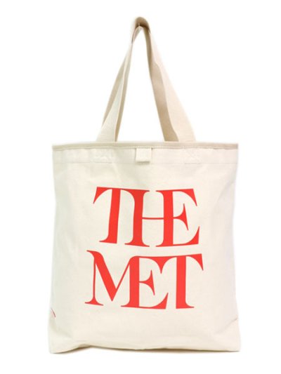 画像1: NEW ERA 14L THE MET CANVAS TOTE BAG-IVORY