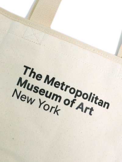 画像4: NEW ERA 14L THE MET CANVAS TOTE BAG-IVORY