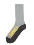 INTERBREED IB SPORTS LOGO SOCKS GREY