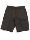 DICKIES 874 WORK SHORT-DARK BROWN