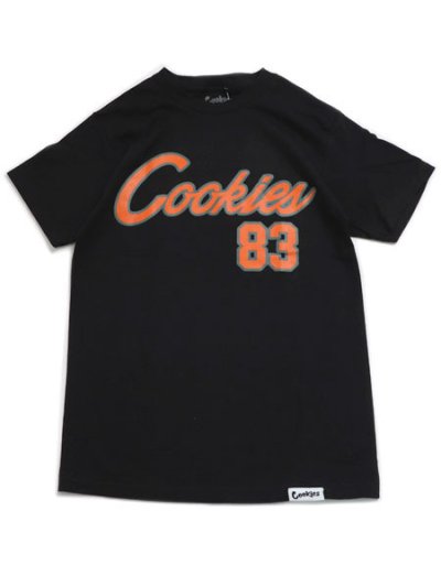 画像1: COOKIES CLOTHING LEGACY TEE BLACK/ORANGE