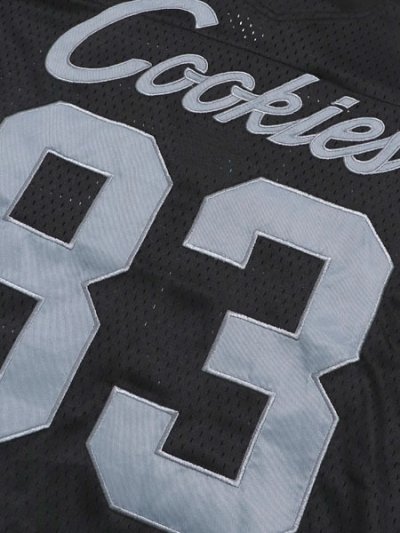 画像3: 【SALE】【送料無料】COOKIES CLOTHING LEGACY FOOTBALL JERSEY SS KNIT BLACK