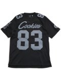 【送料無料】COOKIES CLOTHING LEGACY FOOTBALL JERSEY SS KNIT BLACK