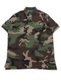 【送料無料】POLO RALPH LAUREN CLASSIC FIT MESH CAMO POLO SHIRT