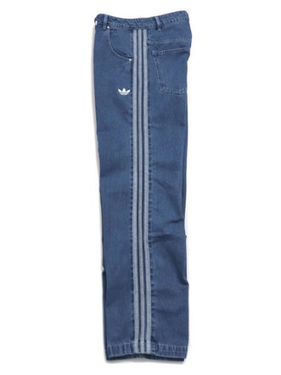 画像3: 【送料無料】ADIDAS DENIM FIREBIRD PANT-MIDIUM BLUE DENIM