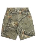 【送料無料】HUF REALTREE CROMER SHORT DESERT