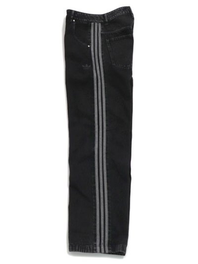 画像3: 【送料無料】ADIDAS DENIM FIREBIRD PANT-TRUE BLACK DENIM