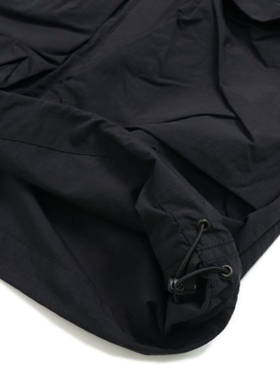 画像7: 【SALE】【送料無料】SNOW PEAK NYLON TUSSAH ANORAK BLACK