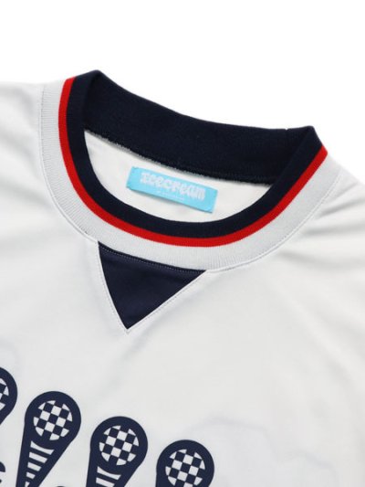 画像3: 【送料無料】ICECREAM FOOTBALL LS SHIRT WHITE