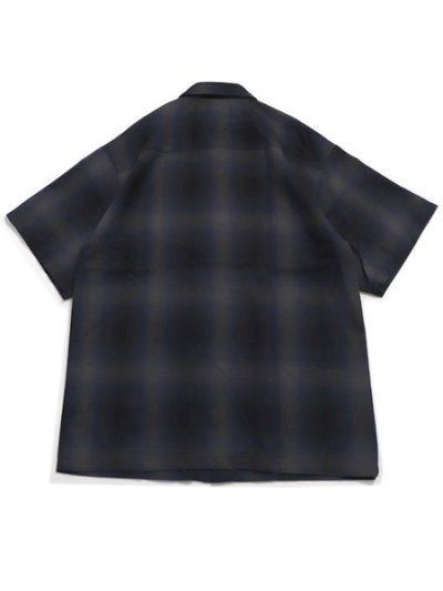 画像2: CALTOP FL PLAID S/S SHIRT NAVY/GREY