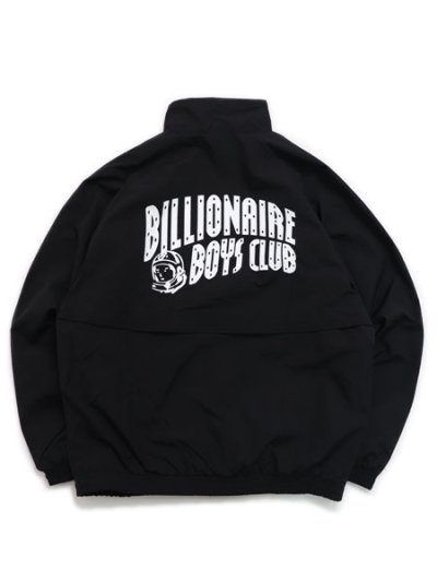 画像1: 【送料無料】BILLIONAIRE BOYS CLUB NYLON PULLOVER JACKET BLACK