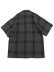 画像2: CALTOP FL PLAID S/S SHIRT GREEN/BROWN (2)