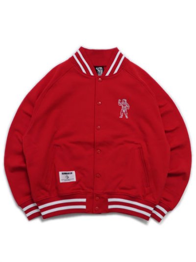 画像2: 【送料無料】BILLIONAIRE BOYS CLUB EMBROIDERED LOGO SWEAT VARSITY JACKET