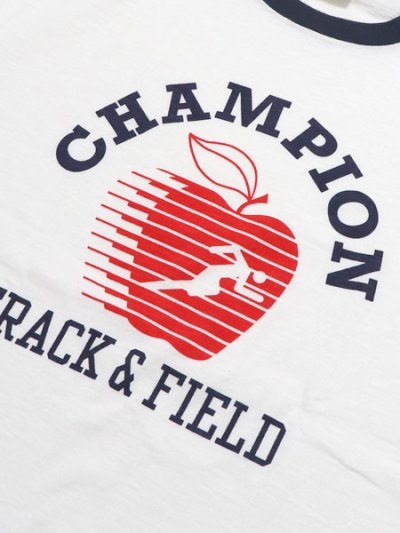 画像3: CHAMPION S/S RINGER TEE-WHITE/NAVY