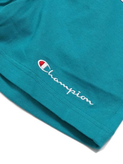 画像6: 【KIDS】CHAMPION KIDS US COTTON SHORTS-TEAL BLUE
