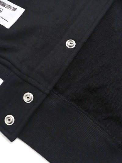 画像5: 【SALE】【送料無料】BILLIONAIRE BOYS CLUB EMBROIDERED LOGO SWEAT VARSITY JACKET