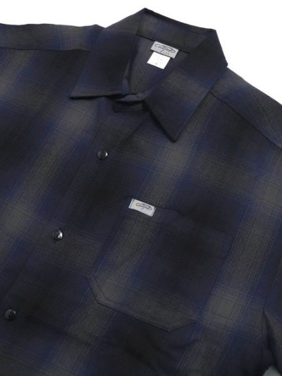 画像3: CALTOP FL PLAID S/S SHIRT NAVY/GREY