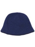 SUBLIME MIX HANDKNIT HAT NAVY MIX