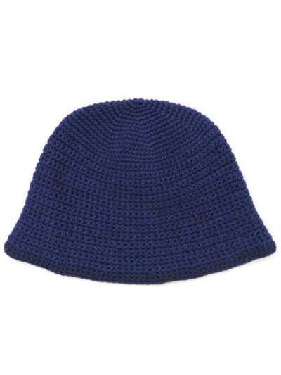 画像1: SUBLIME MIX HANDKNIT HAT NAVY MIX
