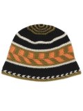SUBLIME FINE HANDKNIT HAT BLACK MIX