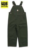 【KIDS】CARHARTT KIDS INF TD CANVAS BIB OVERALL-OLIVE