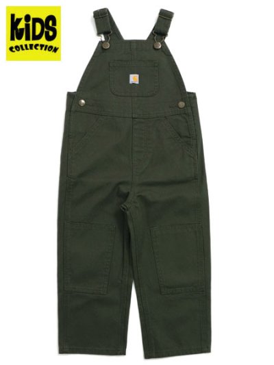 画像1: 【KIDS】CARHARTT KIDS INF TD CANVAS BIB OVERALL-OLIVE