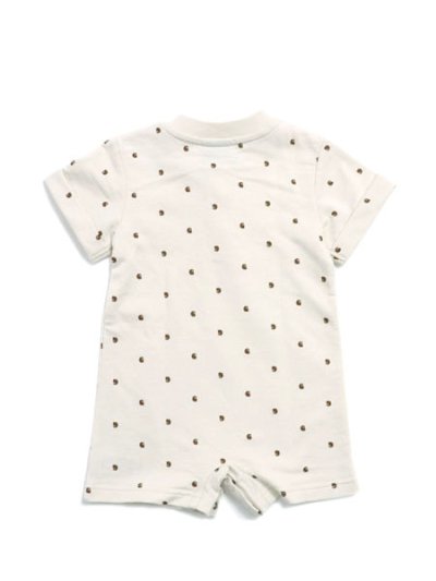 画像2: 【KIDS】CARHARTT KIDS INF SS FRENCH TERRY ROMPER-TDOVE
